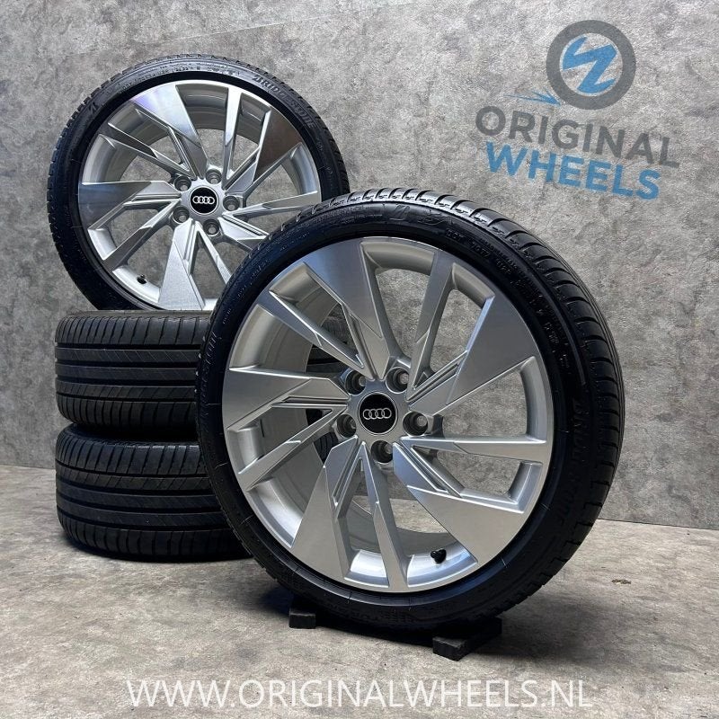 18 inch originele velgen +  zomerbanden Audi A3 S3 8Y 8Y0601, Auto-onderdelen, 18 inch, Gebruikt, -, -