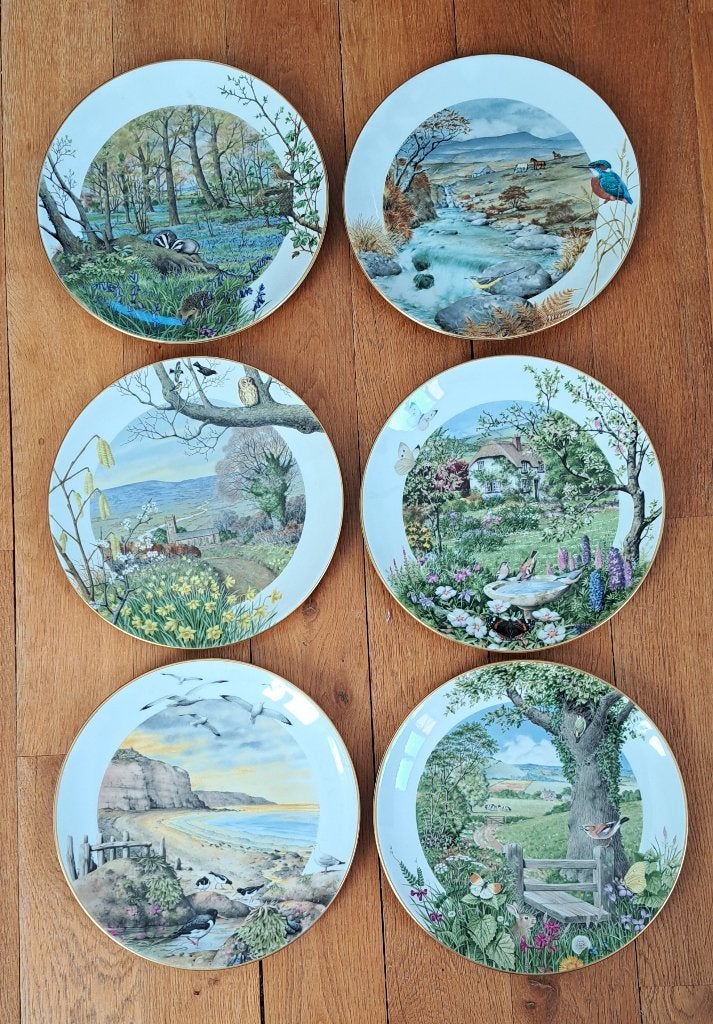 Assiettes Royal Worcester Porcelain, Collections, Enlèvement, Neuf, Porcelaine, Service complet
