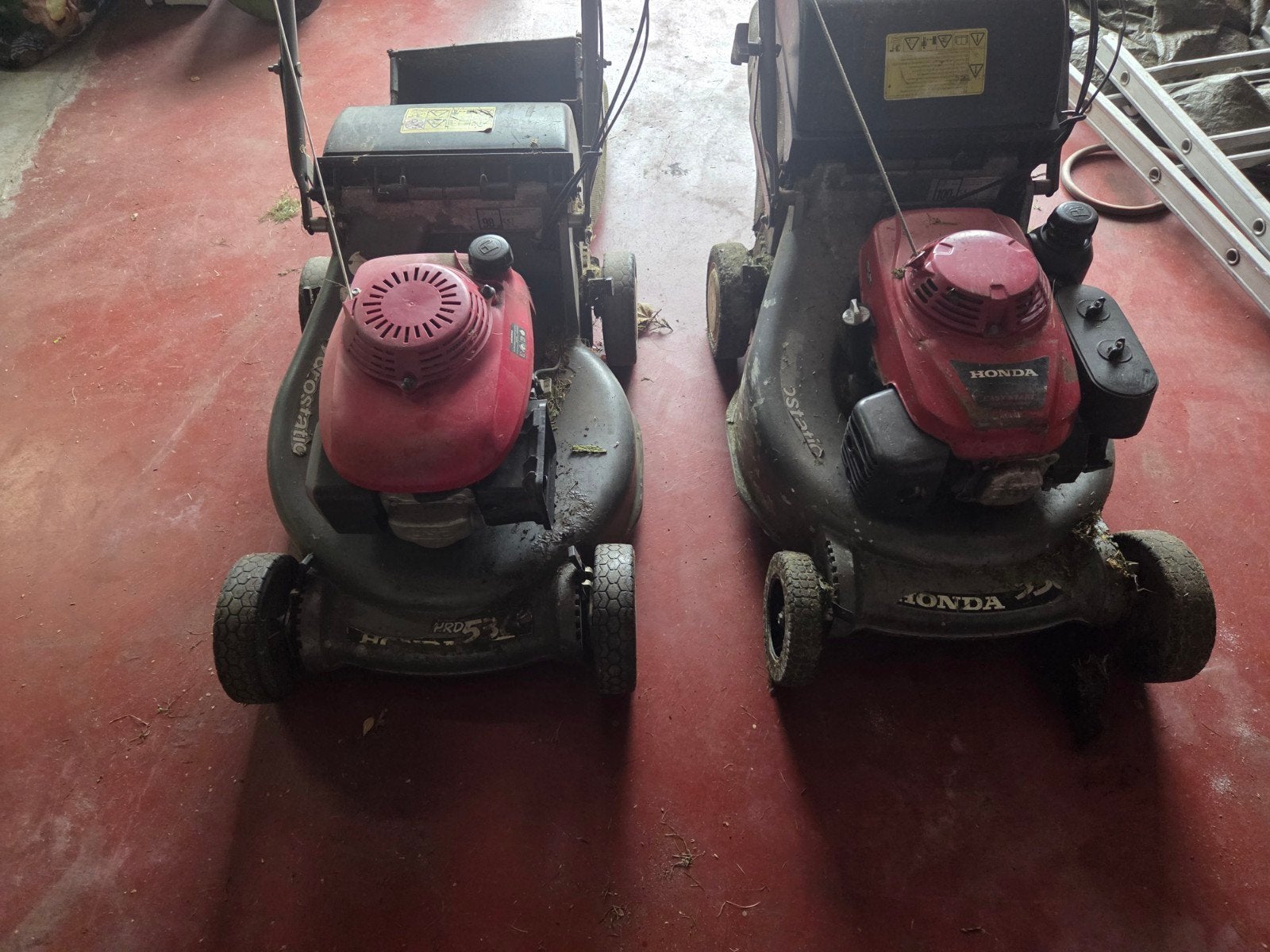 honda grasmaaiers, Honda., Tondeuses à gazon à essence, Utilisé, Enlèvement