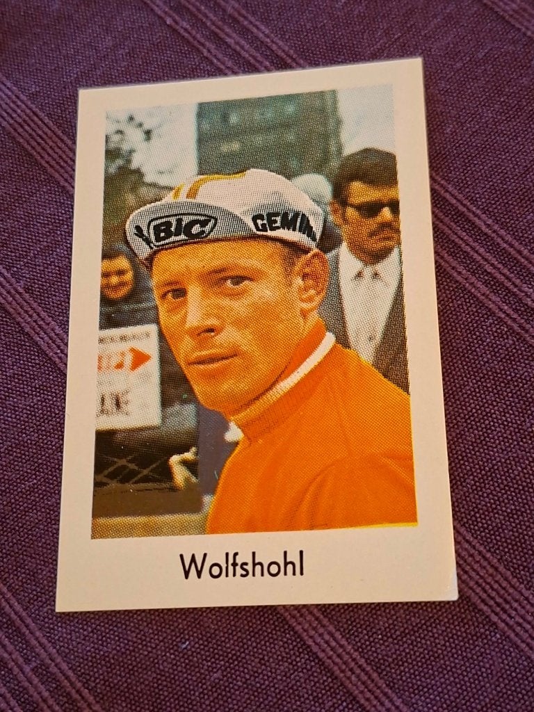 Prentje/Chromo : Rolf Wolfshohl / BIC, Verzamelen, Sportartikelen en Voetbal, Ophalen of Verzenden, Zo goed als nieuw, Poster, Plaatje of Sticker