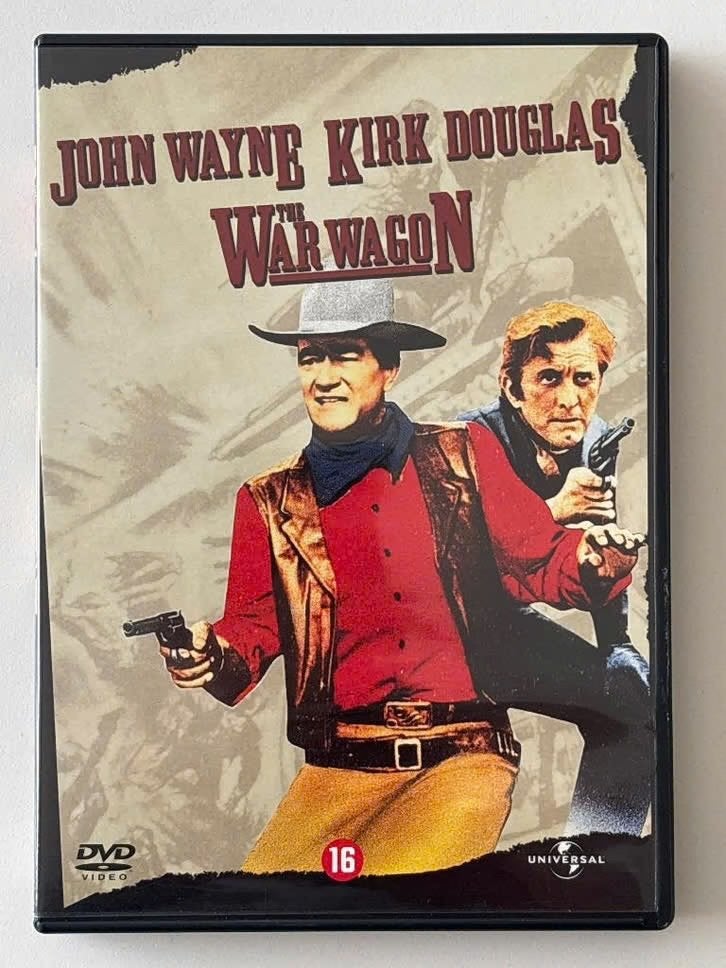 DVD The War Wagon (1967) John Wayne Kirk Douglas, Enlèvement ou Envoi, Anglais, Néerlandais