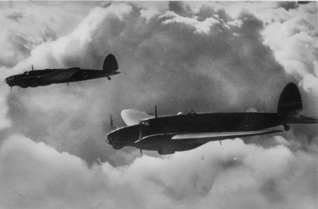 10 "Kauffoto's" orig. - Luftwaffe WW2, Collections, Envoi, Armée de l'air, Photo ou Poster