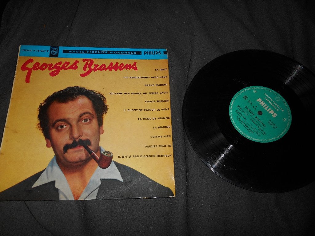 33T Georges Brassens N2, Ophalen of Verzenden