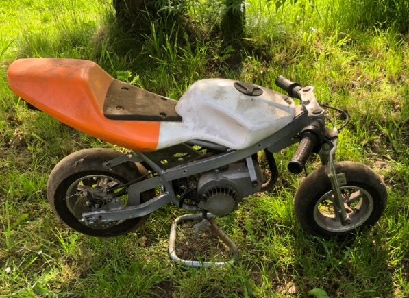 Minibike Pocketbike 50cc, Enlèvement, Comme neuf