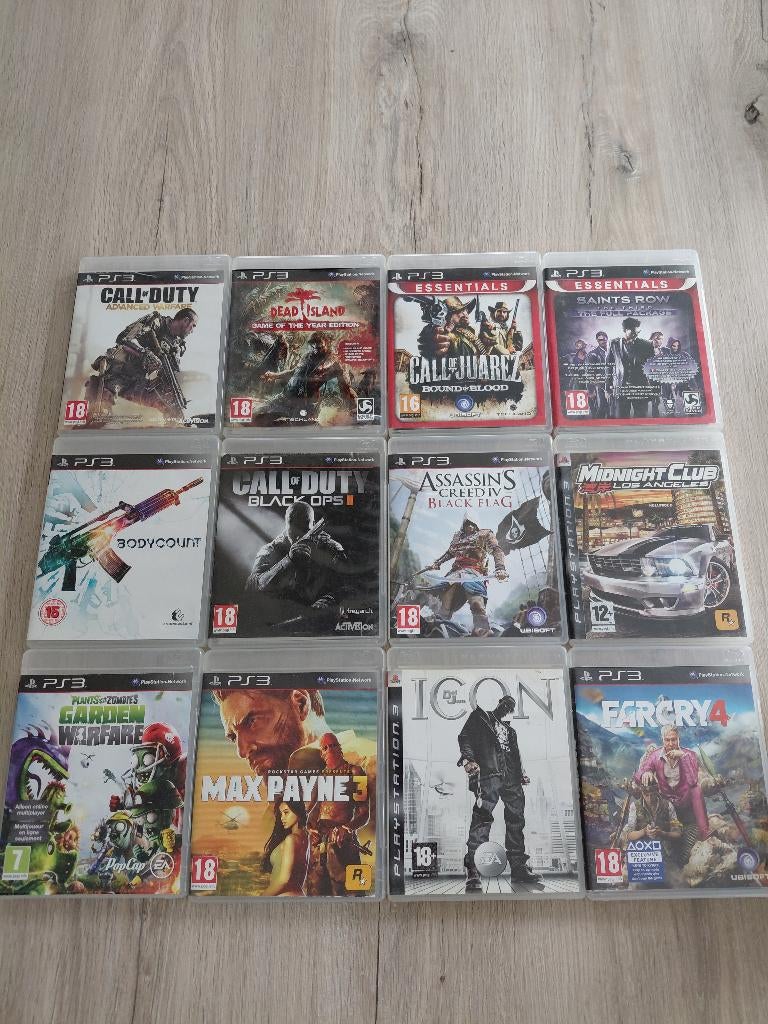 Ps3 games, Games en Spelcomputers, Ophalen, Gebruikt, Avontuur en Actie, Vanaf 3 jaar
