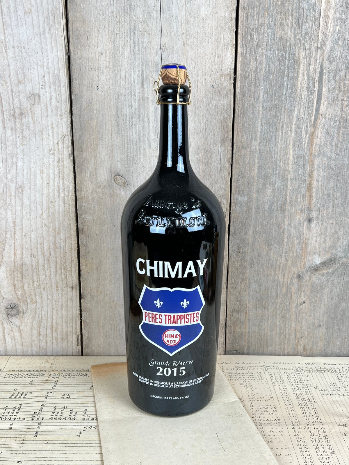 Bouteille de Chimay grande réserve 1,5L de 2015, Collections, Enlèvement ou Envoi, Comme neuf