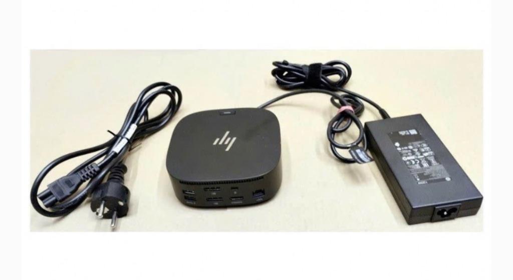 Hp usb-c docking station 5g, Computers en Software, Dockingstations, Ophalen of Verzenden, Gebruikt, Docking station, HP