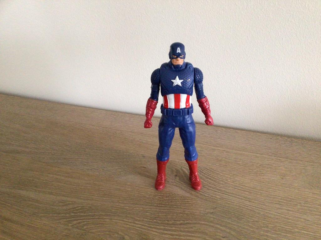 Captain america, Marvel, Ophalen of Verzenden, Zo goed als nieuw
