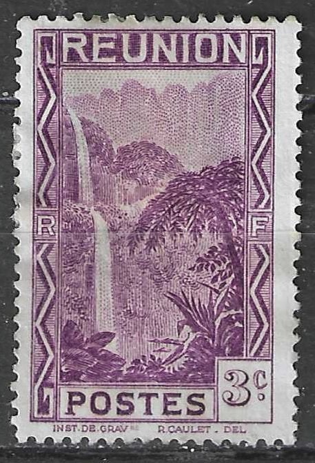 Reunion 1933/1938 - Yvert ZN - Waterval van Salazie (ZG), Verzenden, Postfris