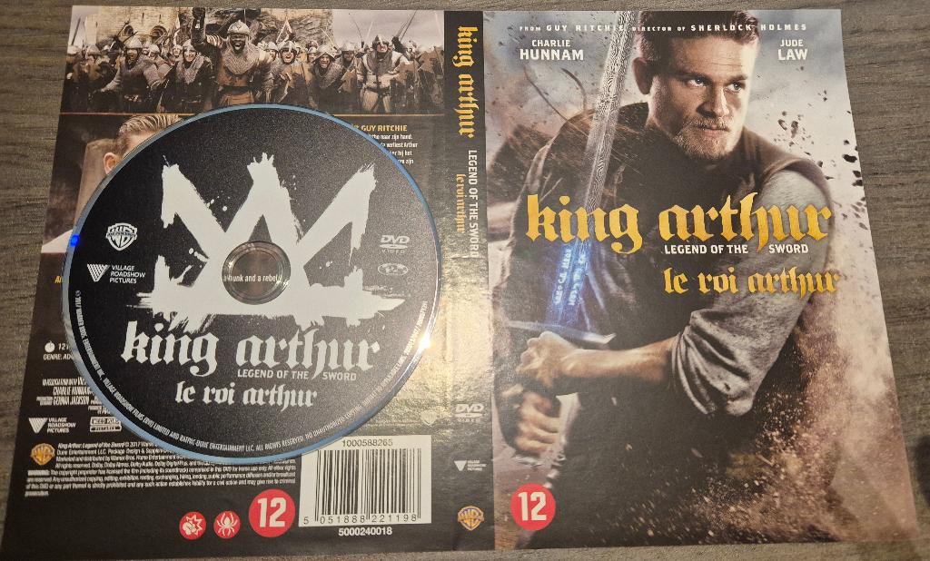 King Arthur - Legend Of The Sword (DVD), Cd's en Dvd's, Dvd's | Actie, Vanaf 12 jaar, Ophalen of Verzenden, Zo goed als nieuw