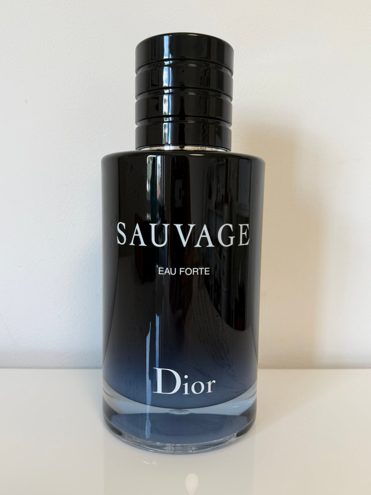 Dior - Sauvage Eau Forte - Factice géant 30 cm en verre, Enlèvement ou Envoi, Neuf, Bouteille de parfum