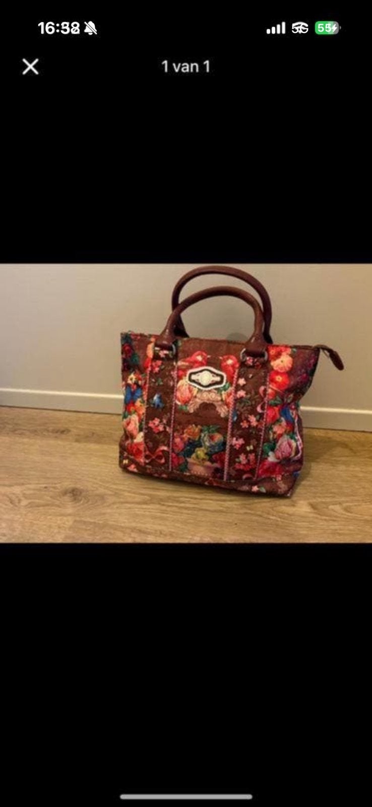 Nieuw!Oilily handtas 27cm breed en 22 cm hoog, Ophalen, Nieuw, Oilily