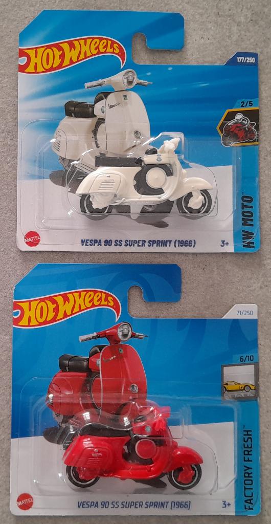 Vespa - Hot Wheels, Ophalen of Verzenden, Nieuw