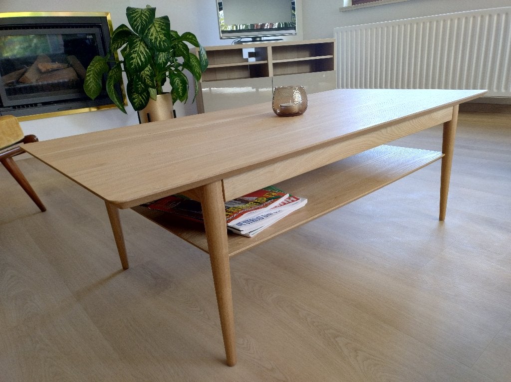 Salontafeltje Scandinavisch model, Ophalen, 50 – 75, 100 tot 150 cm, Scandinavisch
