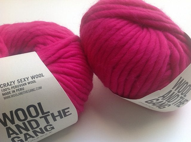 3x200g Wool and the Gang - Crazy sexy wool, Ophalen of Verzenden, Nieuw, Breien of Haken, Wol of Garen
