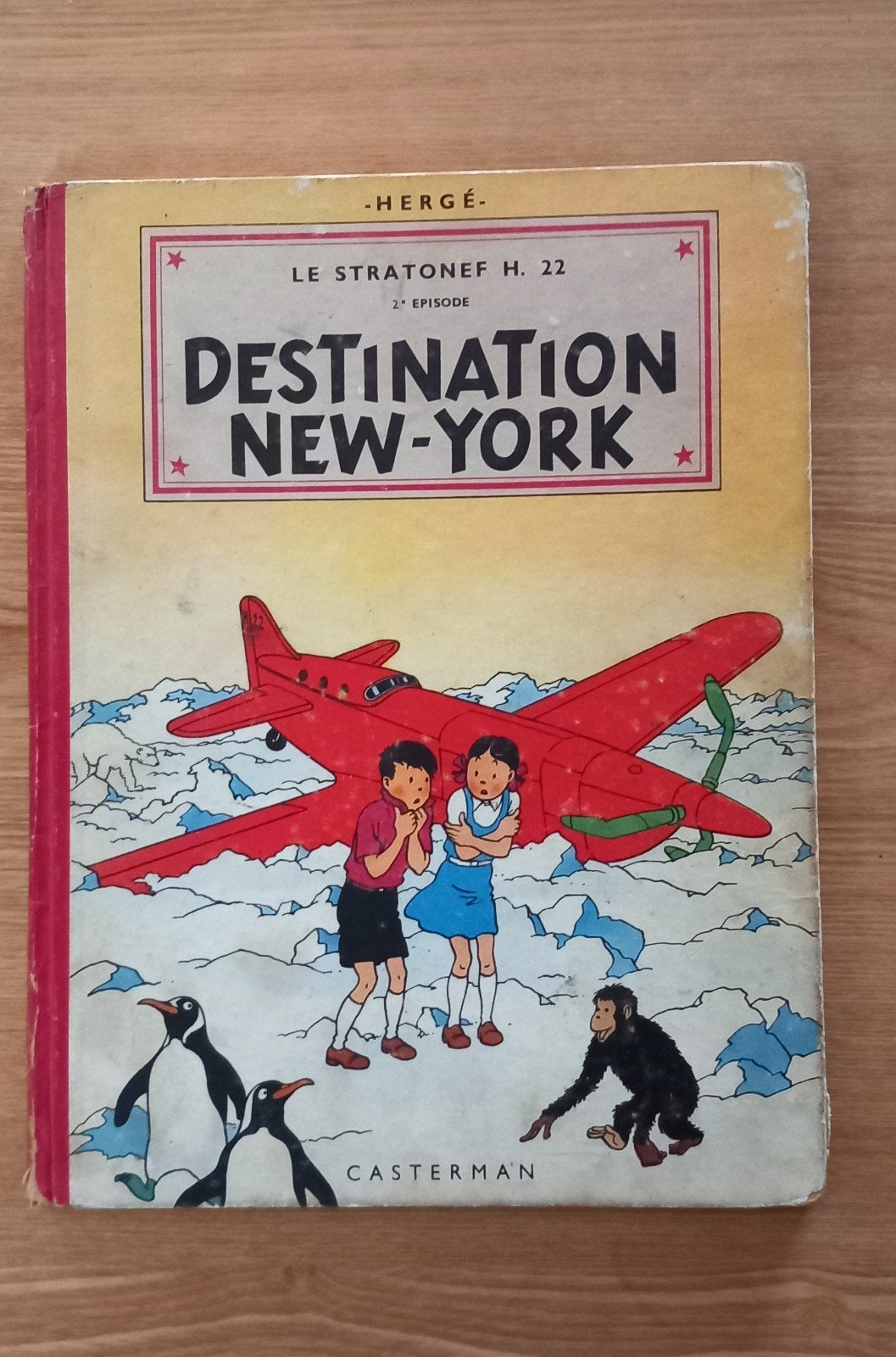 BD Jo, Zette et Jocko Destination New-York B10 1954, Livres, BD, Enlèvement ou Envoi