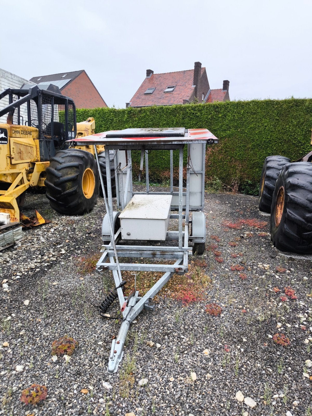 signaalaanhangwagen, Auto diversen, Ophalen, Gebruikt
