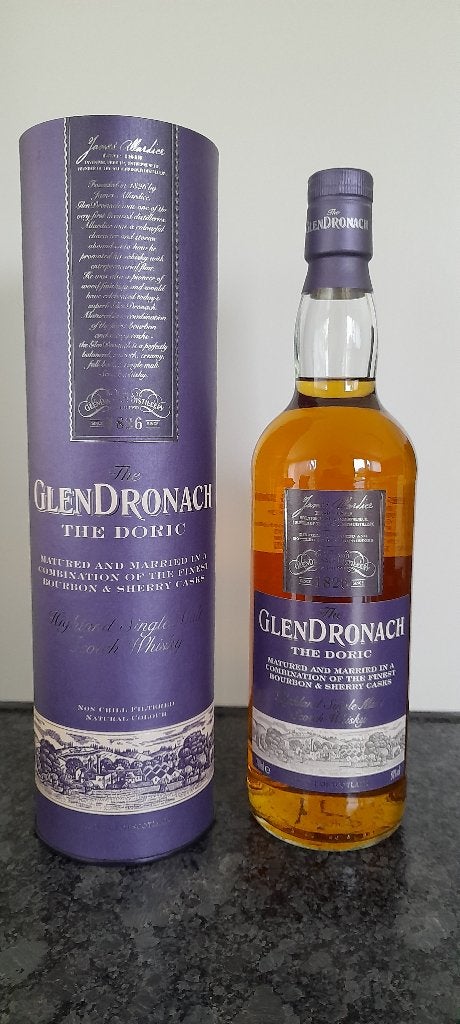 Glendronach whisky The Doric, Collections, Vins, Enlèvement ou Envoi, Neuf, Pleine