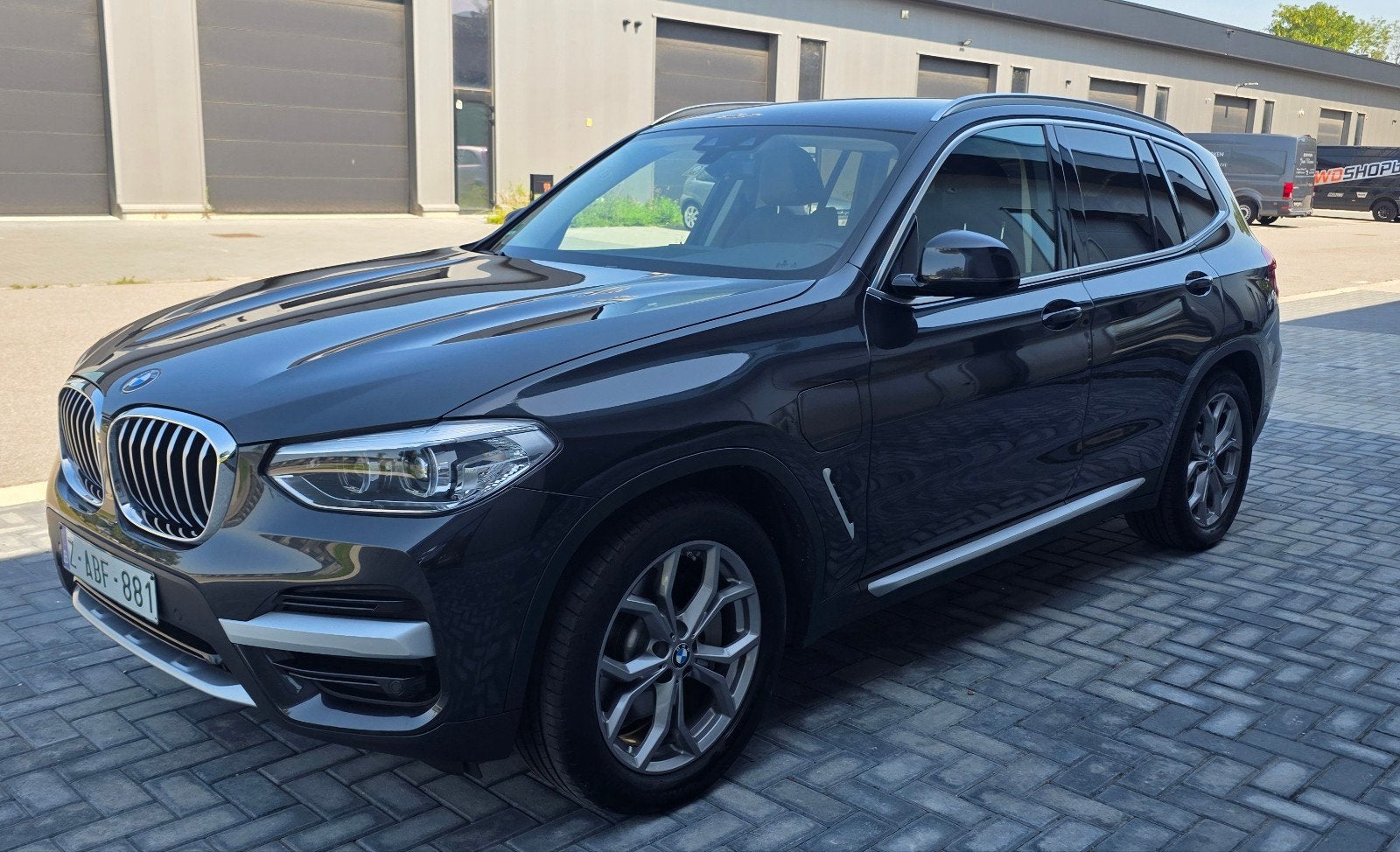 BMW X3 3.0 Xdrive Hybride, Auto's, BMW, 1995 cc, Zwart, Leder, Bedrijf