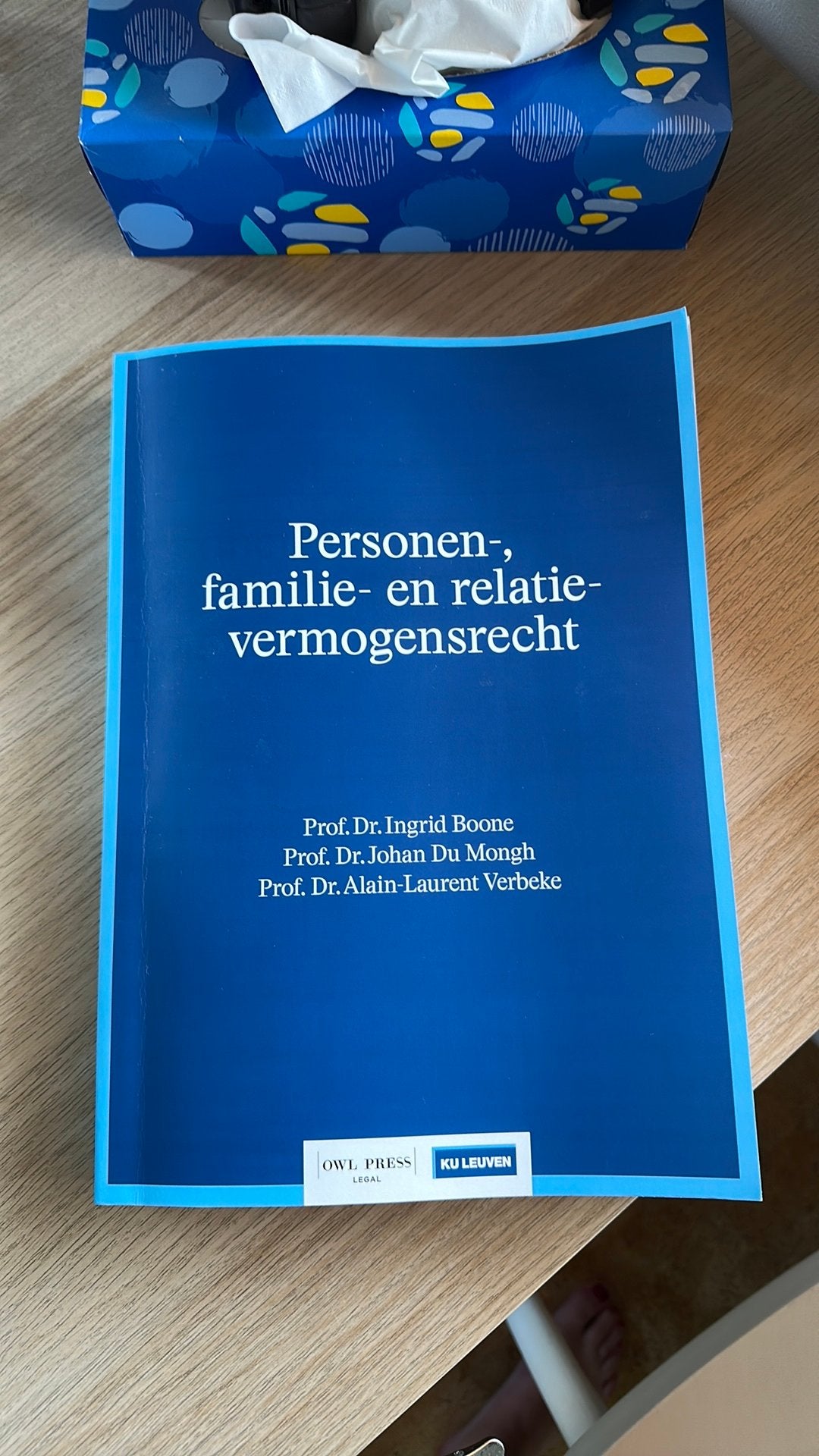 Cursus Personen en familierecht 1e jaar, Ophalen of Verzenden, Nieuw