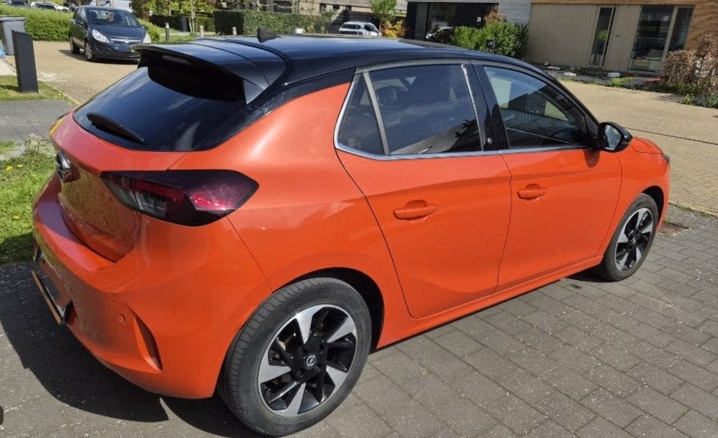 Opel Corsa-e, Auto's, 4 deurs, Zwart, Overige kleuren, Leder en Stof