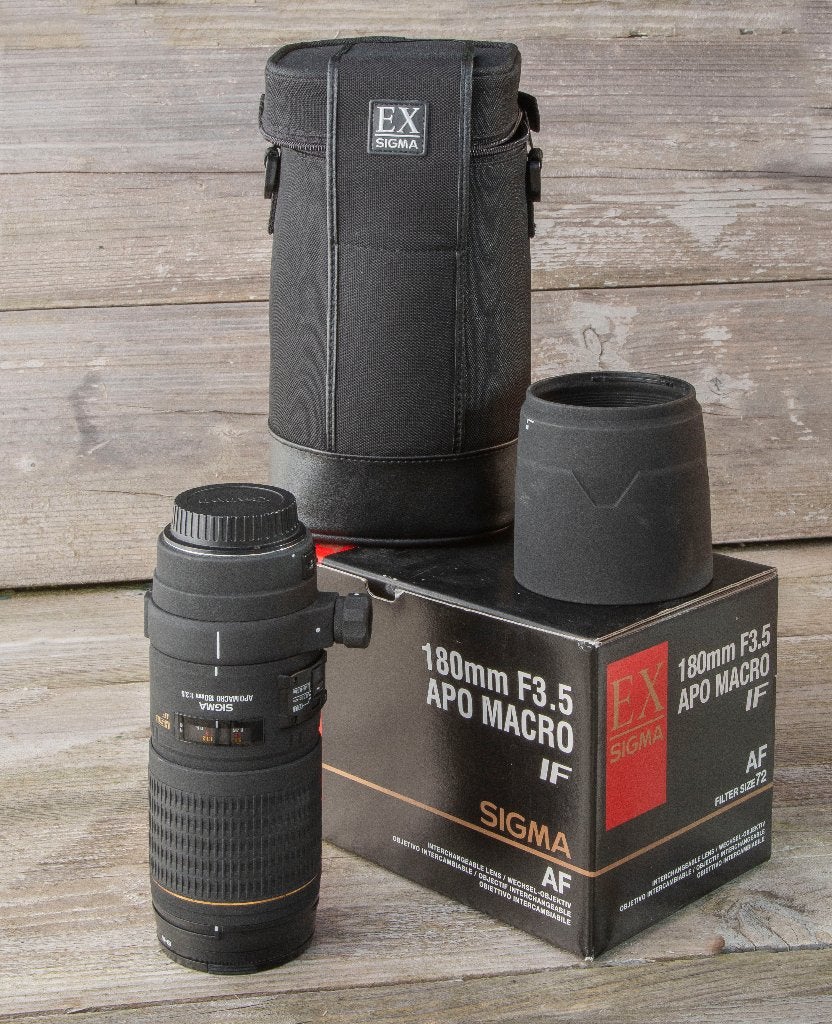 Objectif macro 180 mm pour Canon, TV, Hi-fi & Vidéo, Canon, 180 mm, Comme neuf, Objectif macro