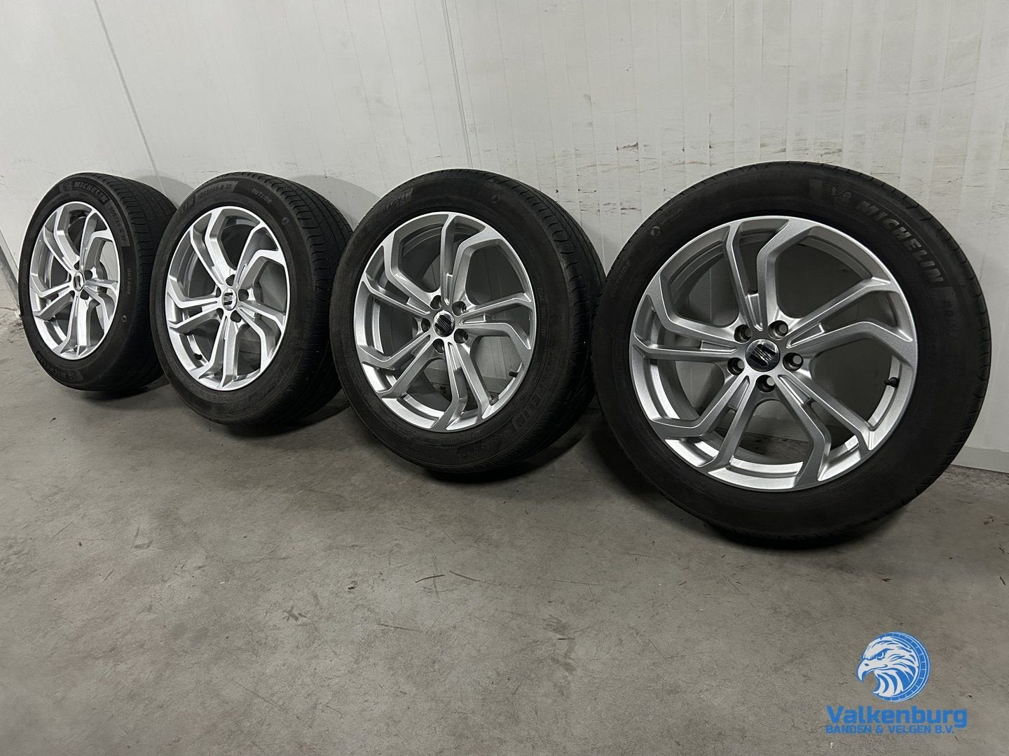 6mm! Seat Ateca VAG VW Golf Caddy Audi A3 Leon 17 inch velge, Pneus et Jantes, Véhicule de tourisme, Pneus été, -