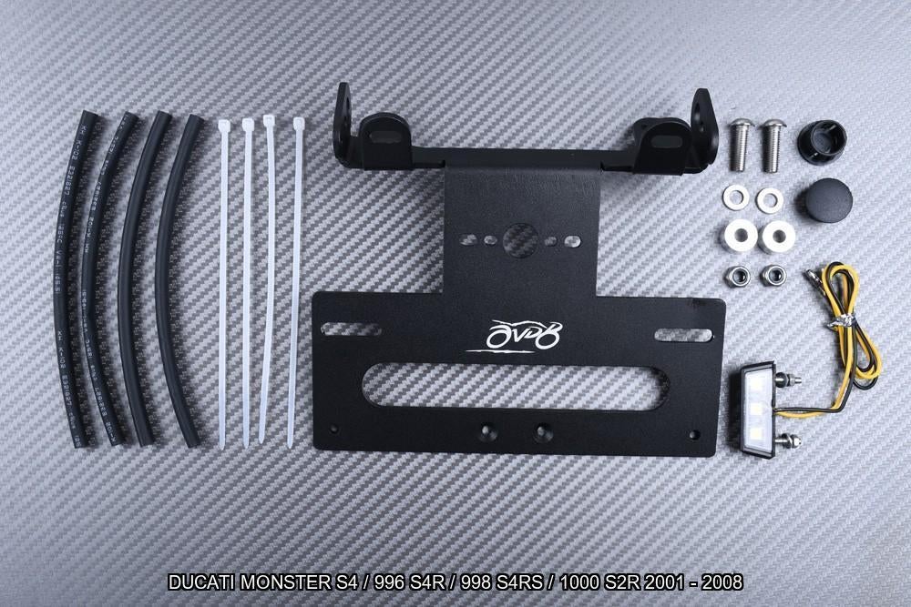 Kentekenplaathouder DUCATI MONSTER S2R S4 S4R S4RS 2001 2008, Motoren, Ophalen of Verzenden, Nieuw