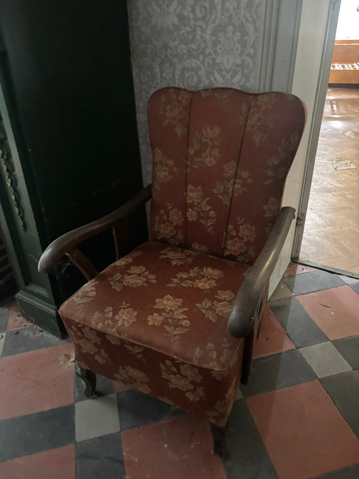 fauteuil vintage de style Art Déco, Enlèvement