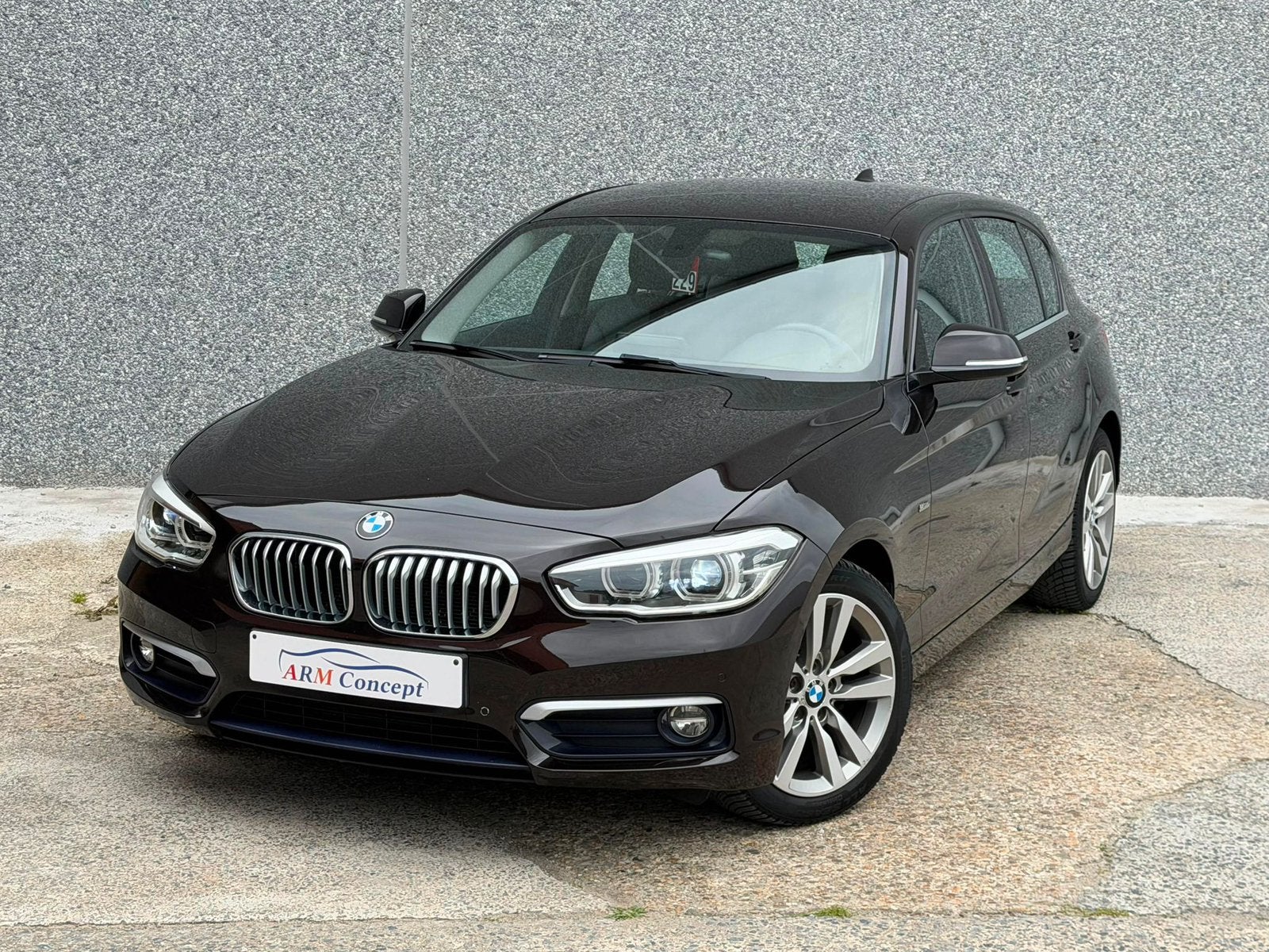 BMW 116i Essence 2016 EURO 6 LED/navi/ feuille rose, Bluetooth, Achat, Euro 6, Entreprise