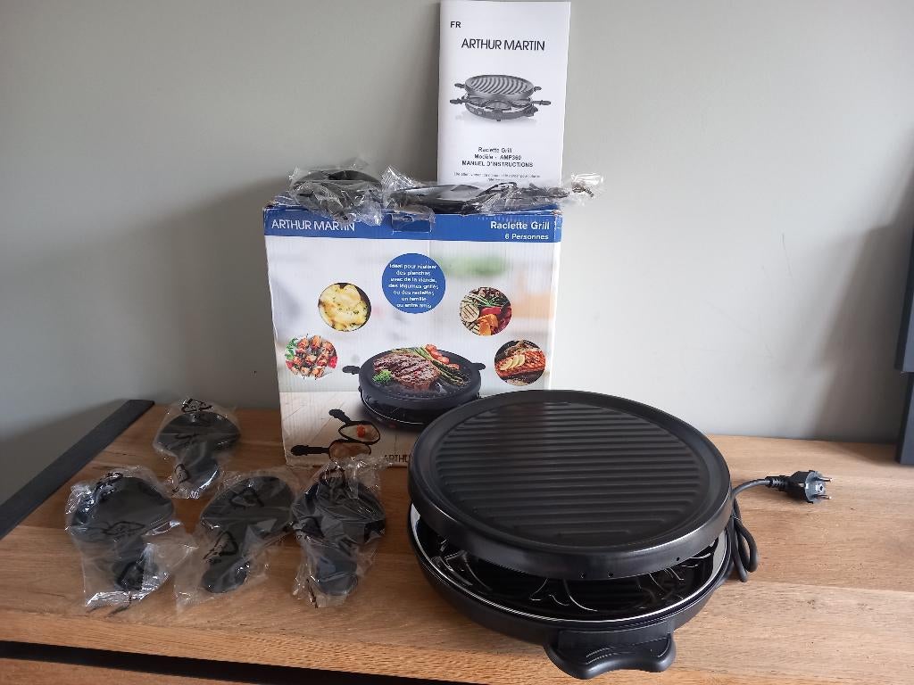 Raclette grill nieuw 6 personen, Enlèvement ou Envoi, Neuf, 4 à 7 personnes