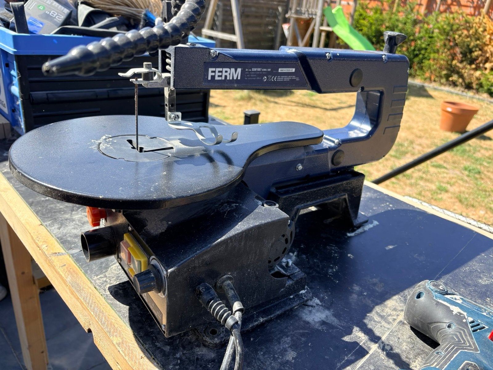 Ferm figuurzaag, Ophalen, Zo goed als nieuw, Minder dan 600 watt, Figuurzaag