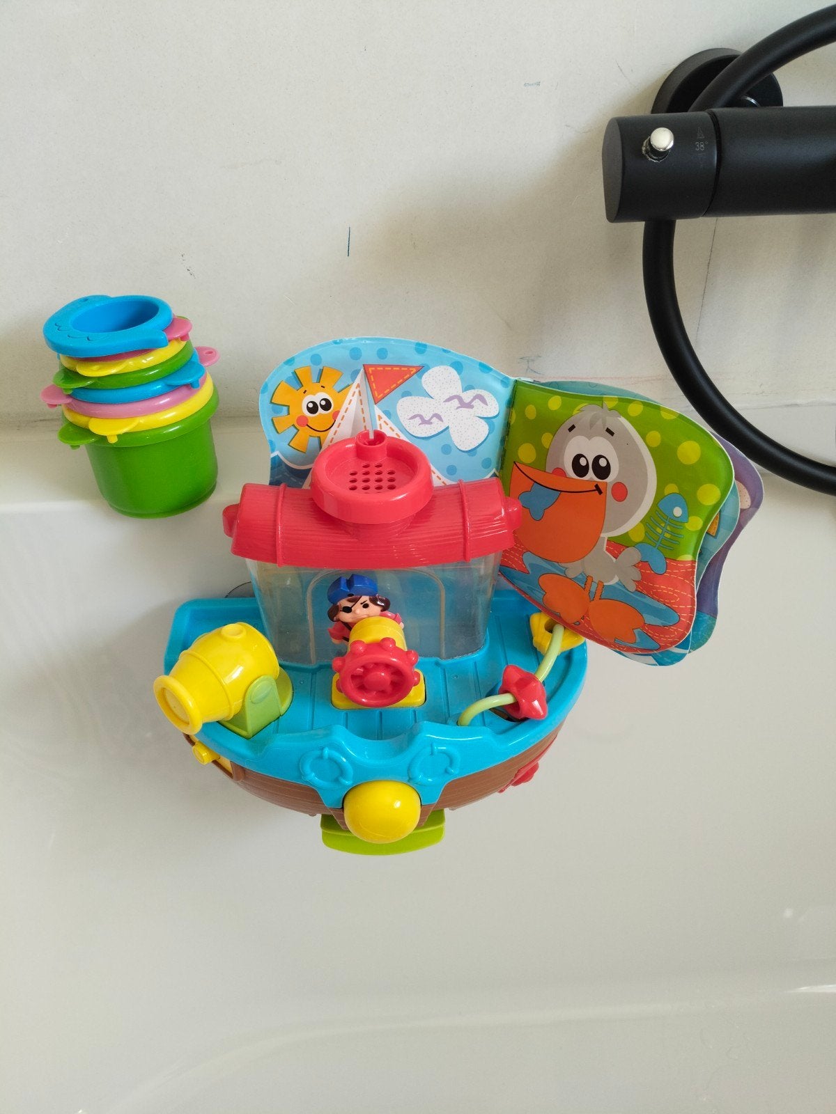 Badspeelgoed - boot potjes boekje puzzel, Enlèvement ou Envoi, Utilisé