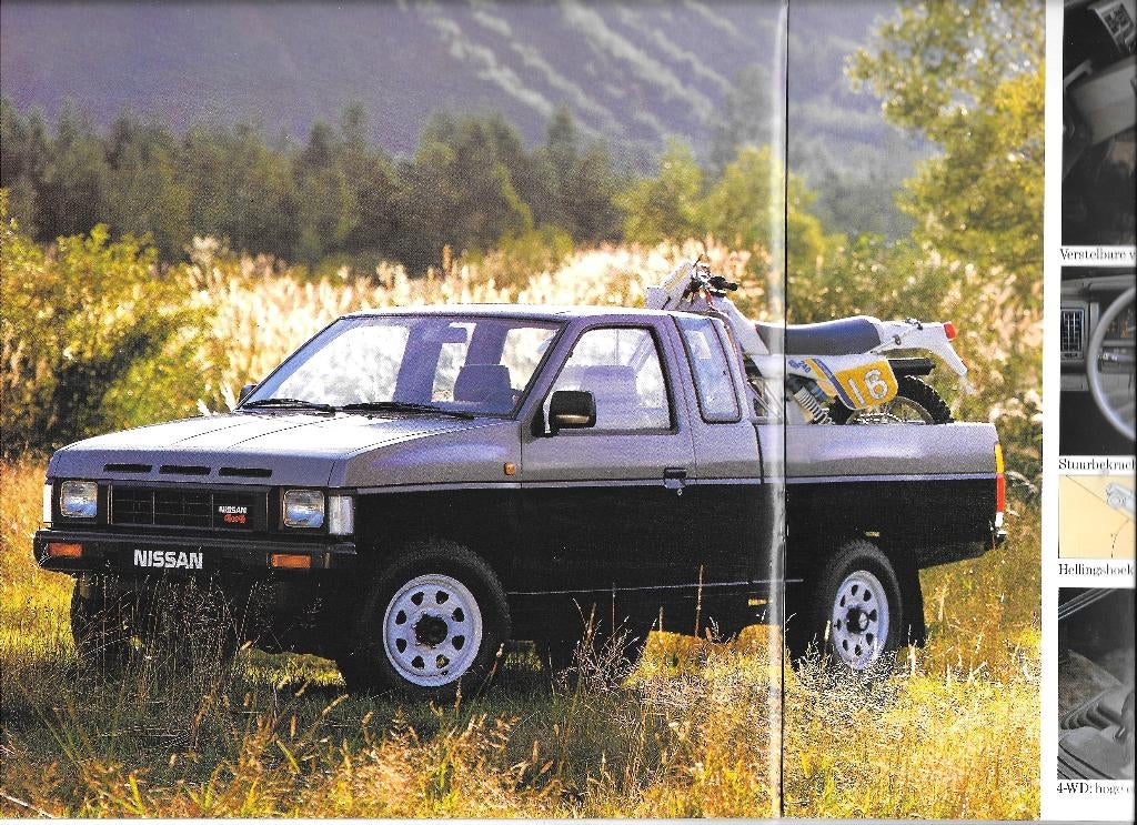 NISSAN KING CAB,  1988, Ophalen of Verzenden, Zo goed als nieuw, Nissan