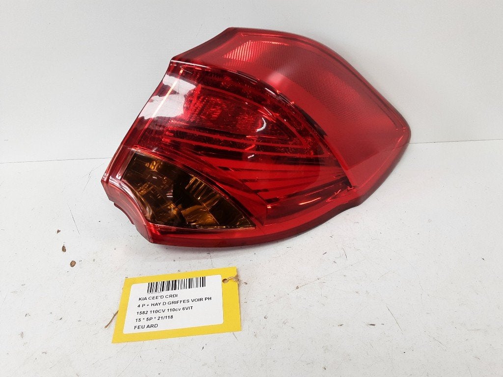 FEU ARRIÈRE DROIT Kia Cee'd (JDB5) (92402A20), Kia, Info@kia.de, Utilisé, Theodor-Heuss-Allee 11
60486  Frankfurt am Main, DE