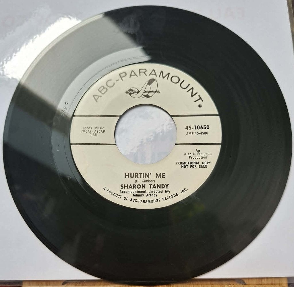 Sharon Tandy - Hurtin' Me / Now that you're gone, 7 inch, Utilisé, Pressage original, Autres types