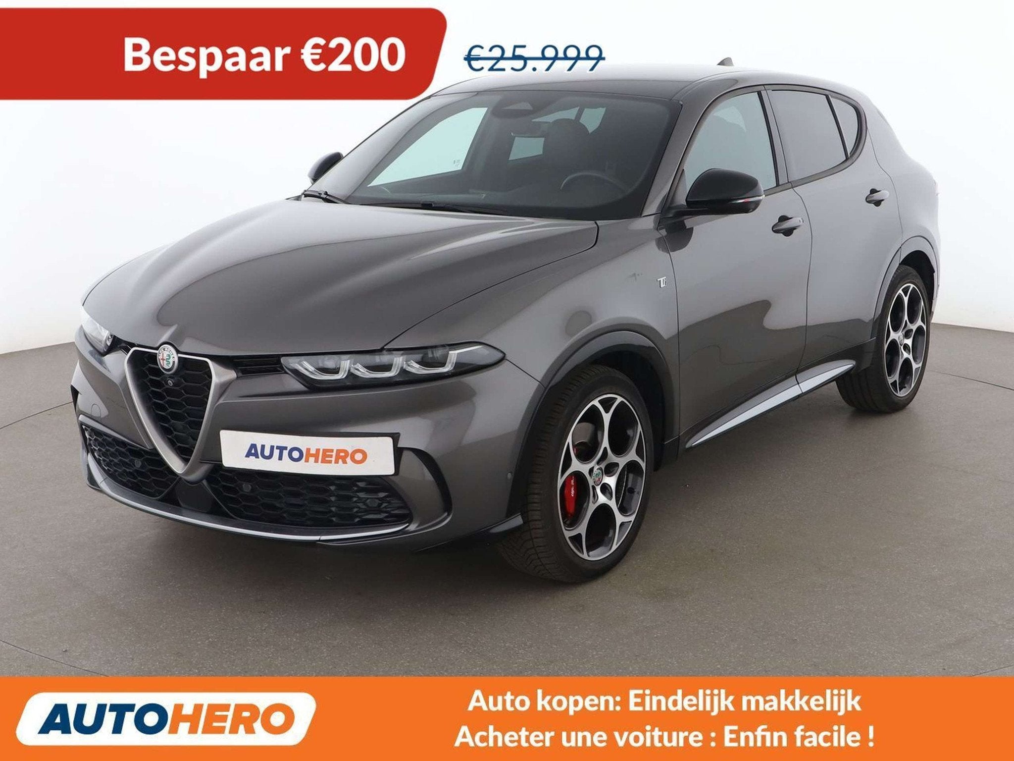 Alfa Romeo Tonale 1.5 VGT Ti (bj 2024, automaat), Auto's, Alfa Romeo, Gebruikt, 159 pk, https://public.car-pass.be/vhr/d38cd254-840c-45ae-8a96-d427670ce7a8