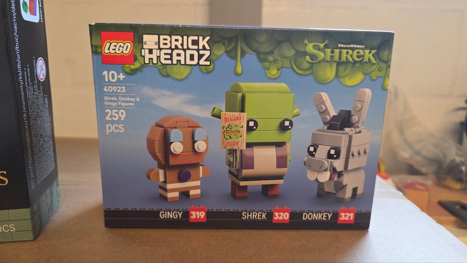 Brick headz 40923 Shrek lego, Kinderen en Baby's, Ophalen, Lego