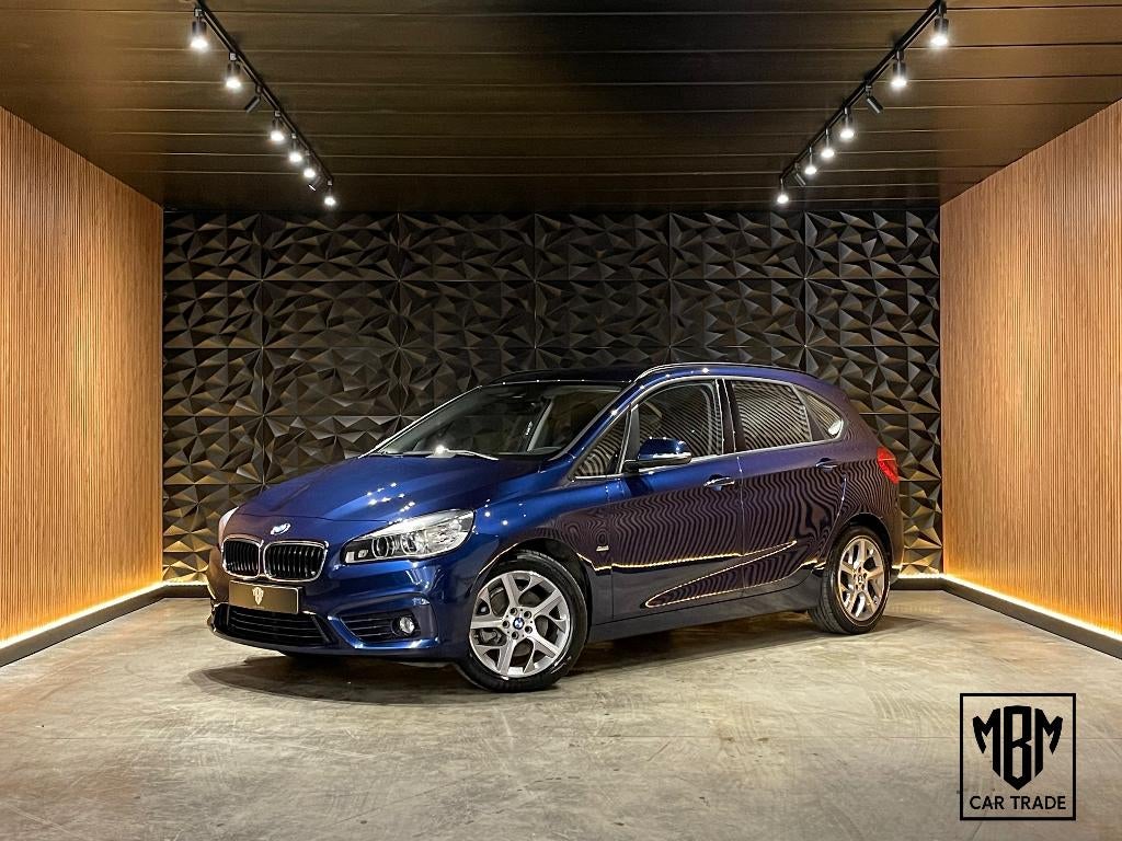 ✅ BMW 218i  Gran Tourer SportLine Led Navi Camera Zverw, Auto's, BMW, Stof, Blauw, Bedrijf, 5 deurs