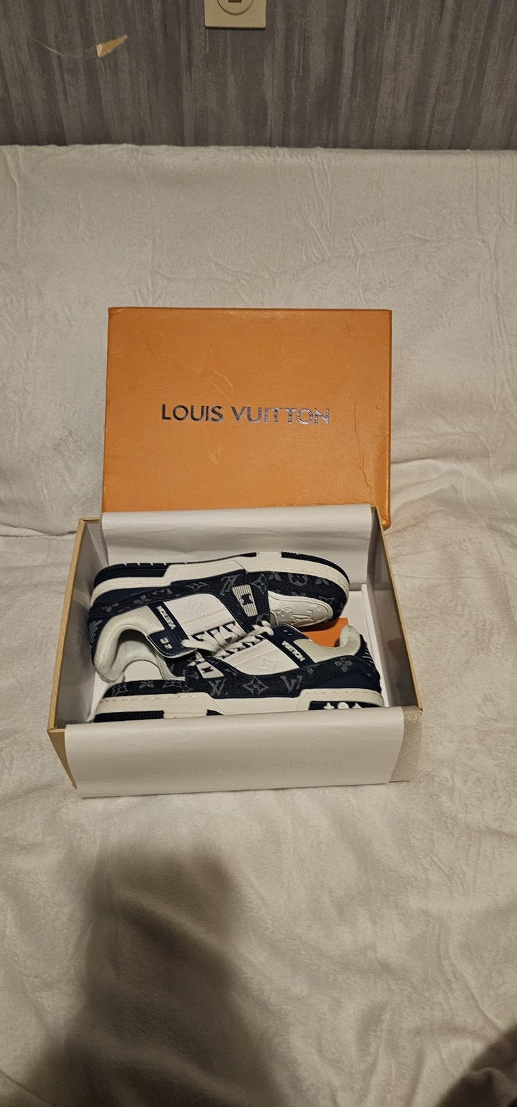 Louis Vuitton sneaker blauw maat 43, Vêtements | Hommes, Enlèvement, Neuf, Bleu