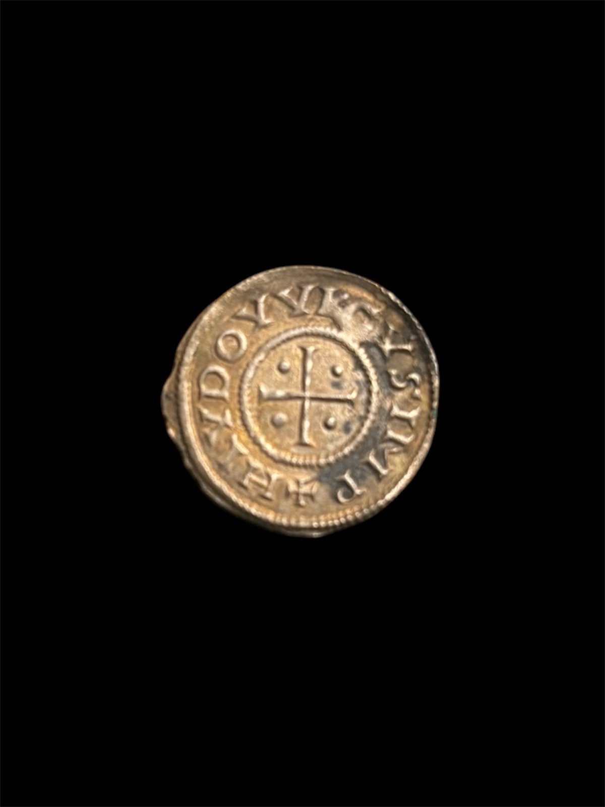 Middeleeuwse munt - lodewijk de vrome €200, Ophalen of Verzenden, Losse munt