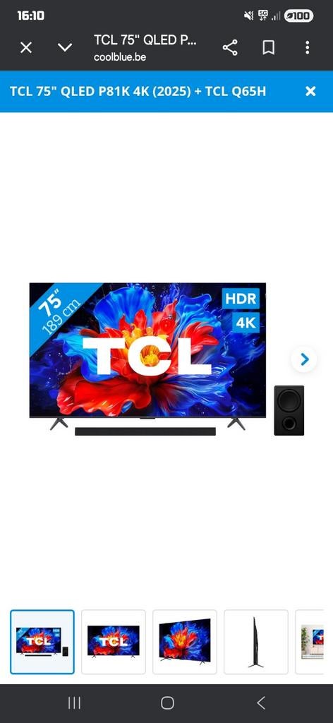 Tv ecrant plat, TV, Hi-fi & Vidéo, Télévisions, Enlèvement, Smart TV