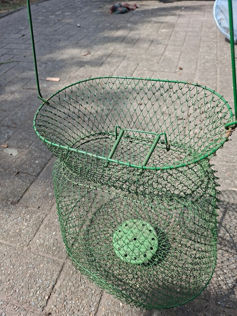 Ijzer netje voor bewaring levende voorntjes, Ophalen, Overige typen, Overige merken, Zo goed als nieuw