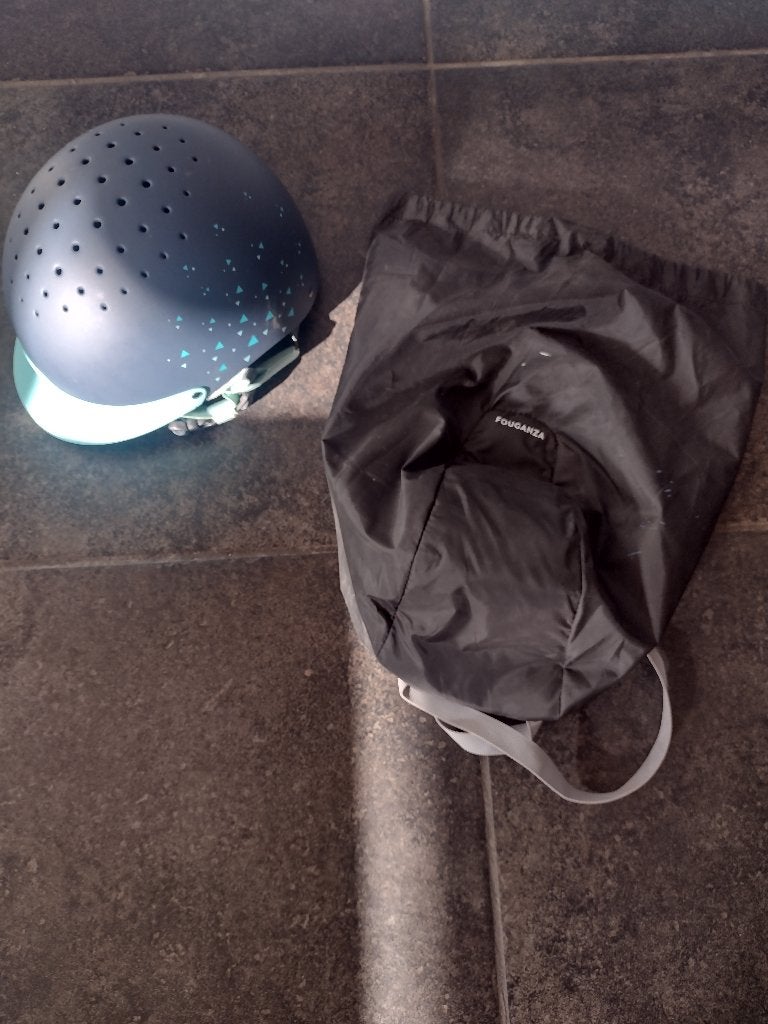 Paardrijden kinderhelm, Casque d'équitation/bombe, Enlèvement, Utilisé, Fouganza