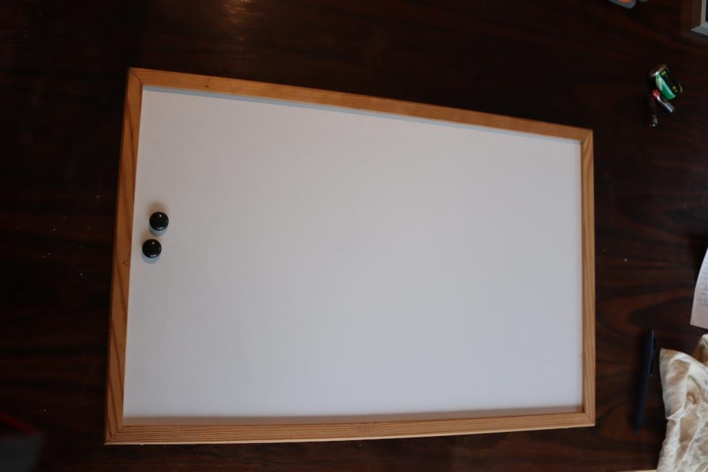 Magnetisch schrijfbord wit, Enlèvement, Utilisé, Tableau blanc