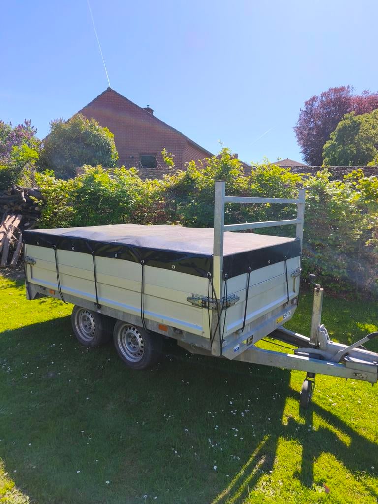 Saris aanhangwagen 2700kg, Ophalen