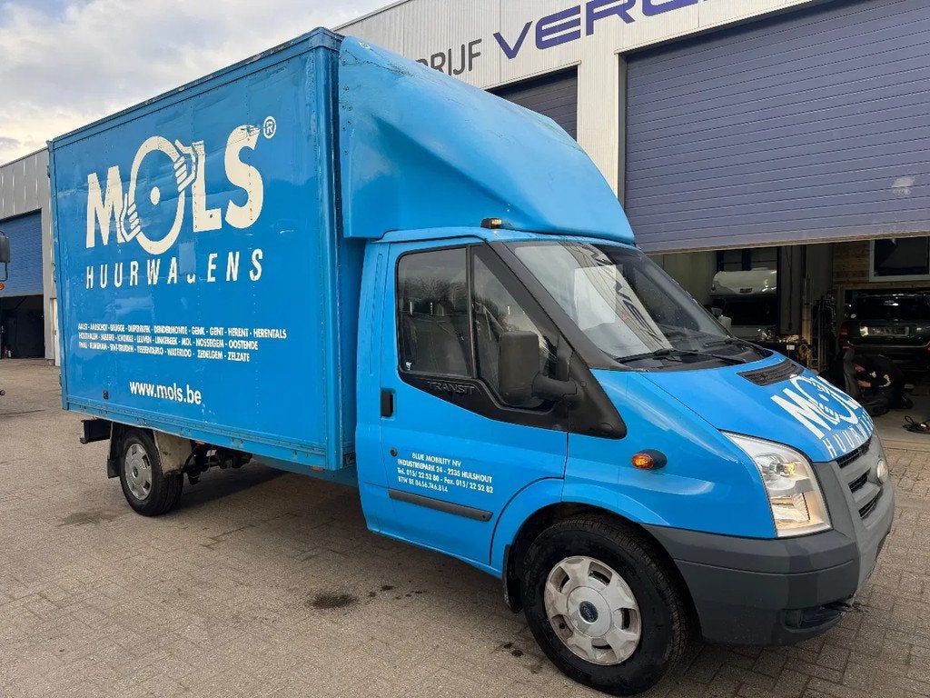Ford Transit *EURO 4-BELGIAN ORIGINE* (bj 2007), Auto's, Bestelwagens en Lichte vracht, Gebruikt, 2210 kg, Blauw, Bedrijf
