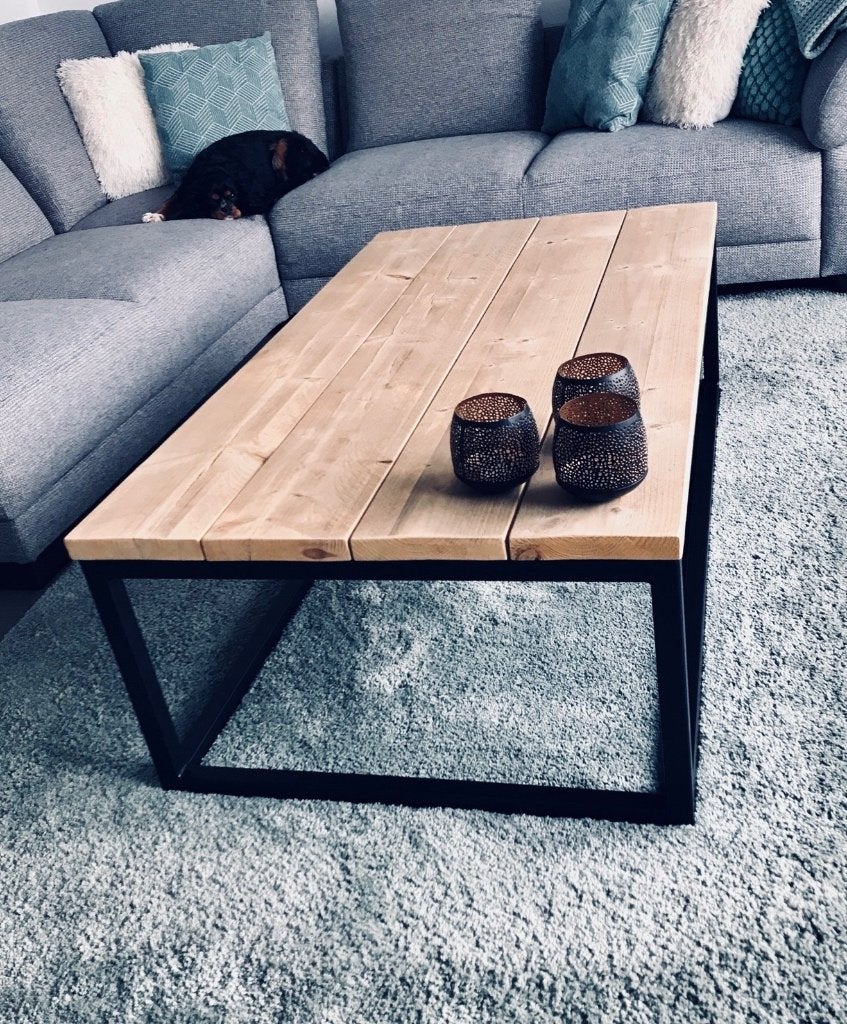 Salontafel 70x1m30, Huis en Inrichting, Tafels | Salontafels, Ophalen, Gebruikt