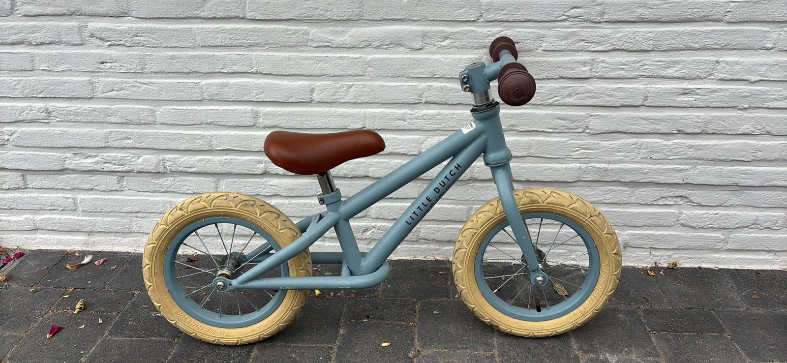 Loopfiets little dutch, Fietsen en Brommers, Ophalen, Gebruikt, Minder dan 16 inch