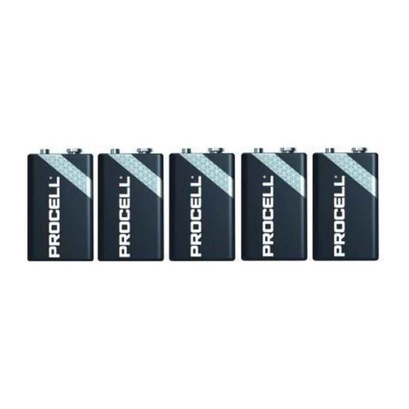 Procell Alkaline 9V 5-pack, Ophalen of Verzenden, Nieuw